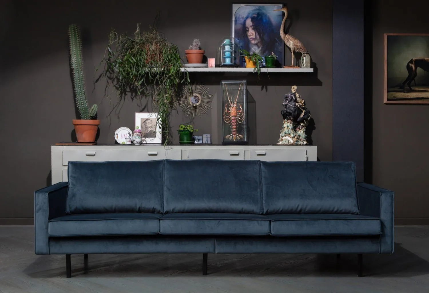 Zitbanken-WOOOD Rodeo 3-Zitsbank Teal
