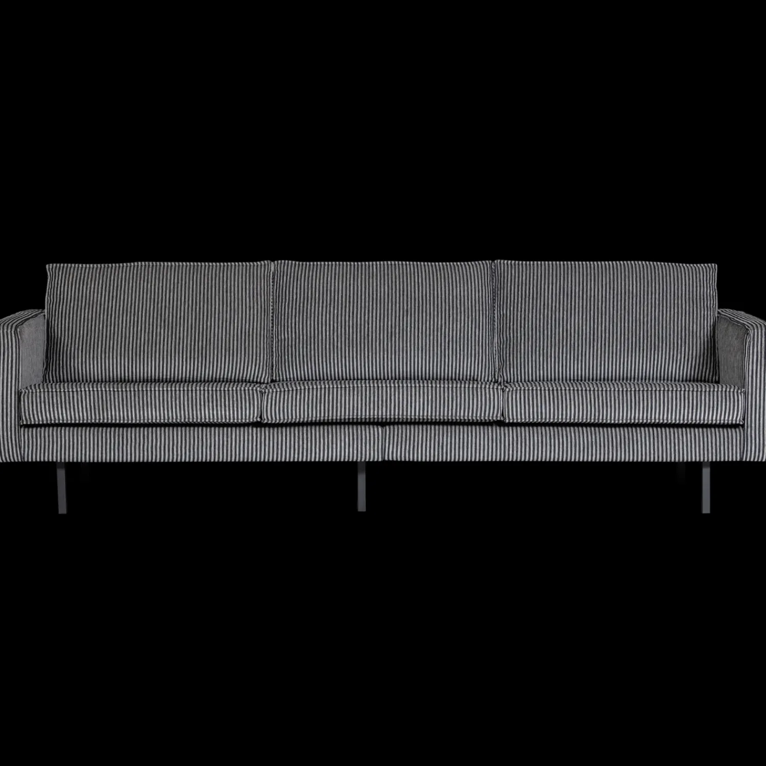 Zitbanken-WOOOD Rodeo 3-Zitsbank Black, Grey