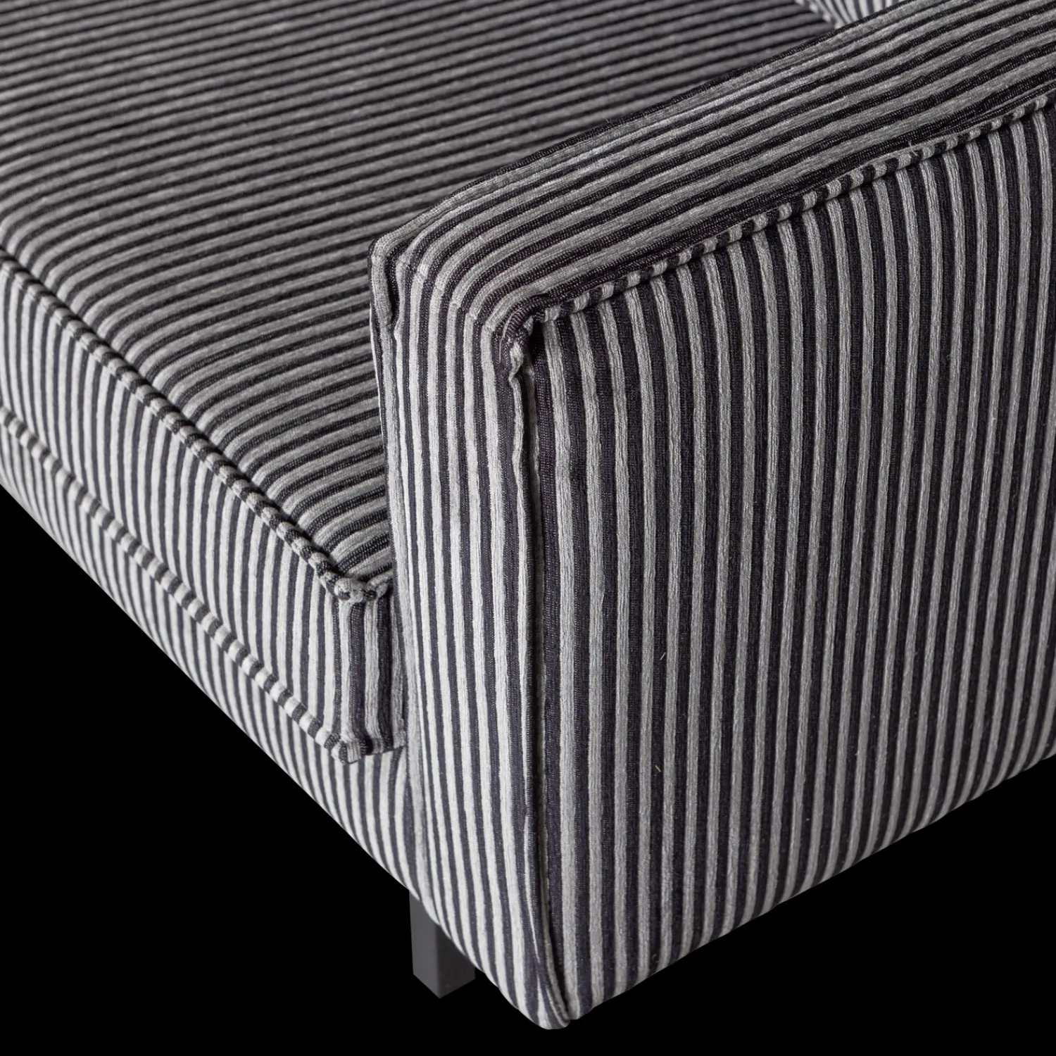 Zitbanken-WOOOD Rodeo 3-Zitsbank Black, Grey
