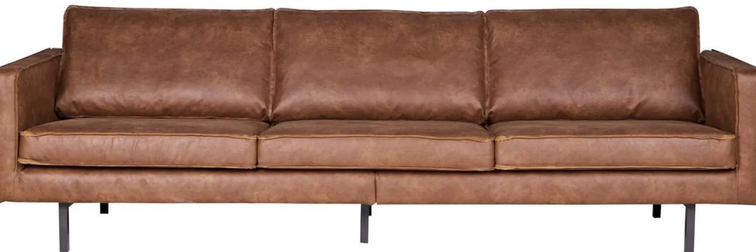 Zitbanken-WOOOD Rodeo 3-Zitsbank Cognac