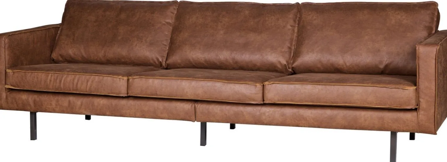 Zitbanken-WOOOD Rodeo 3-Zitsbank Cognac