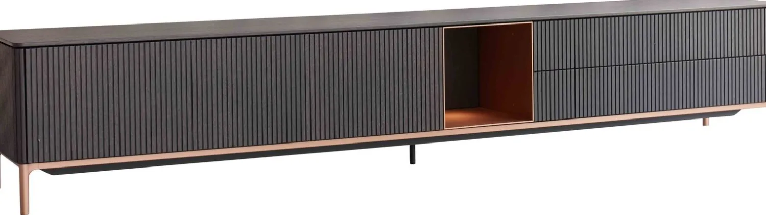 Dressoirs|Tv-Meubels-Saunaco Ron Tv-dressoir Smoked Oak