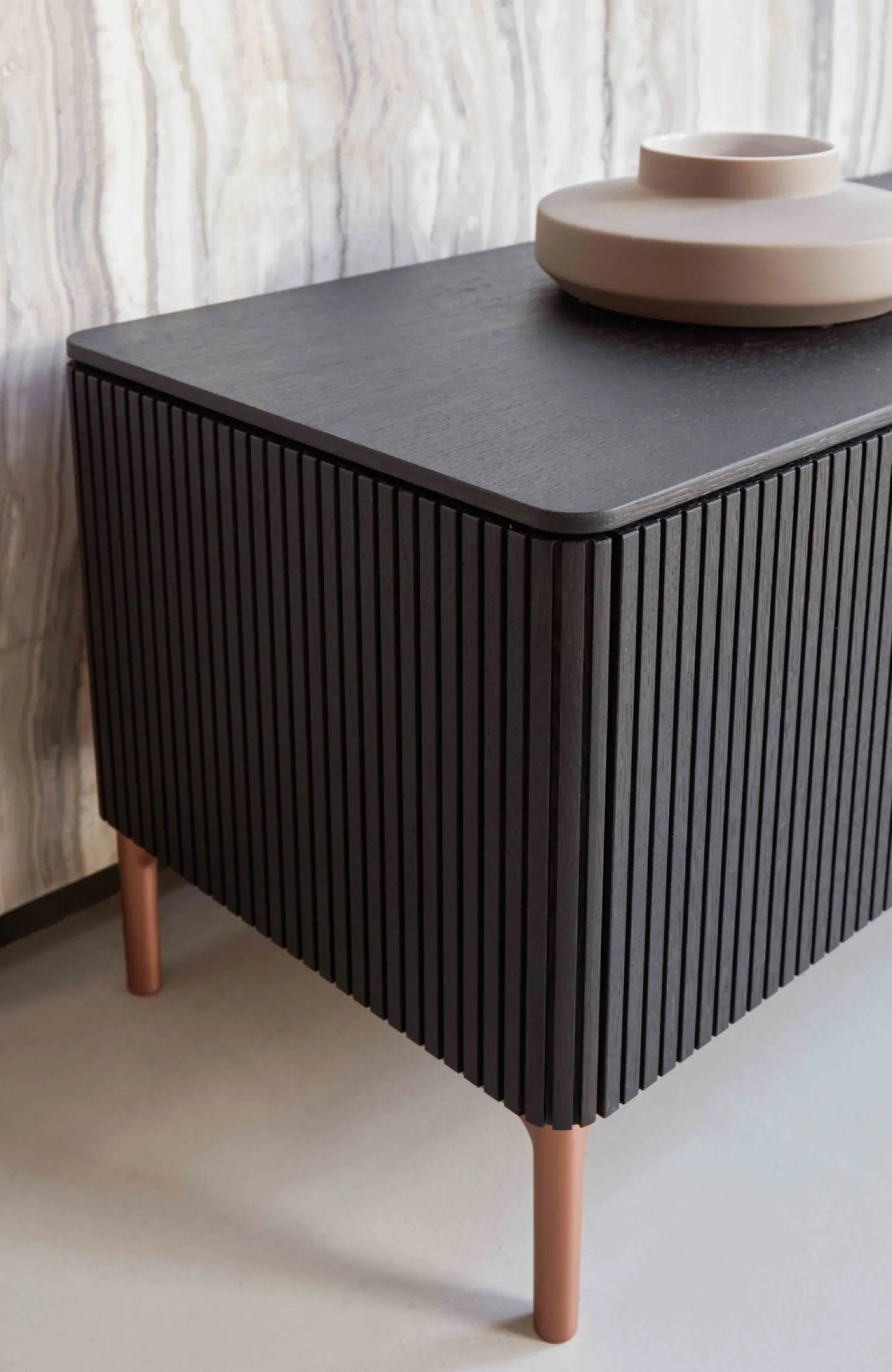 Dressoirs|Tv-Meubels-Saunaco Ron Tv-dressoir Smoked Oak