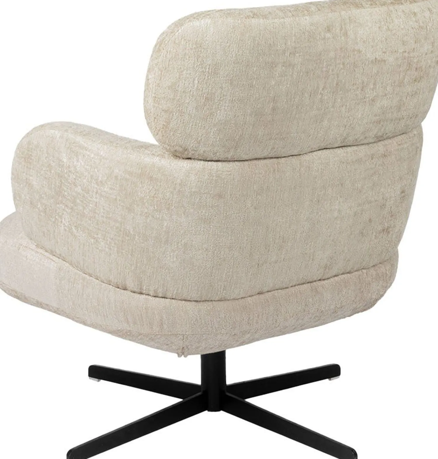 Draaifauteuils-Eijerkamp Collectie Ronja Fauteuil Ecru