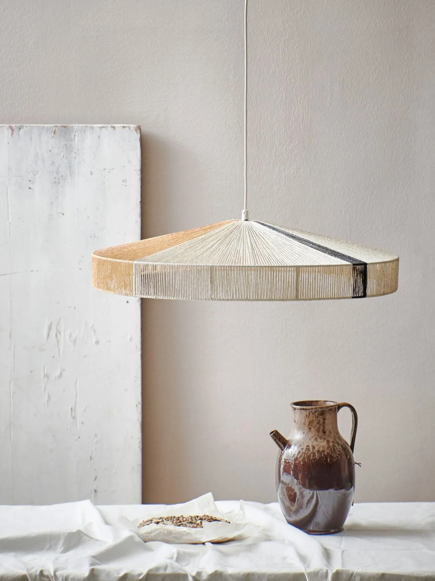 Hanglampen|Hanglampen-HKLIVING Rope Hanglamp Multicolour