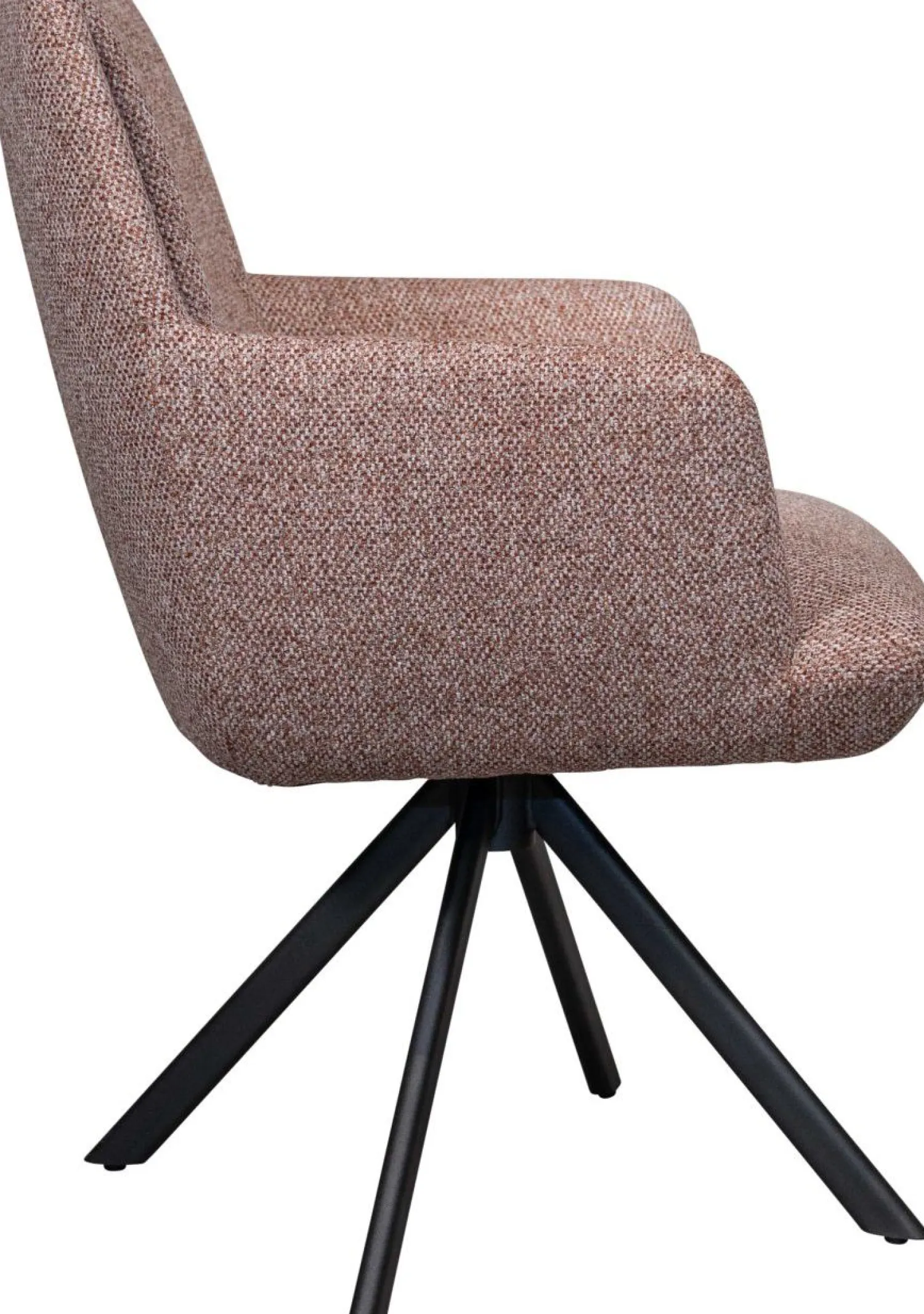 Design Stoelen|Eetkamerstoelen Met Armleuning-Bert Plantagie Rosie Eetkamerstoel Bruin