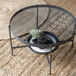 Vloerkleden|Ronde Vloerkleden-WOOOD Ross Vloerkleed Naturel