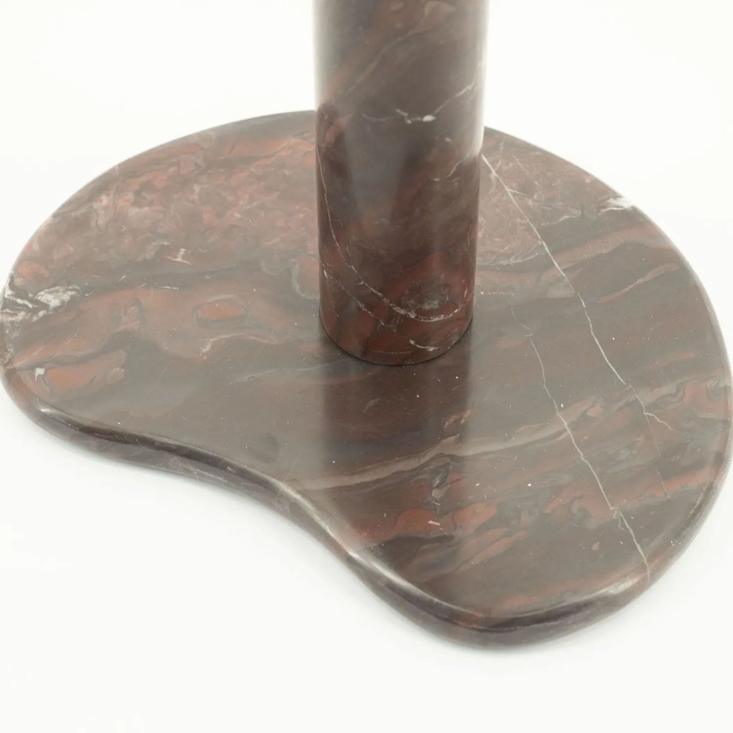 Marmeren Bijzettafels-By Boo Rosso Bijzettafel Bruin