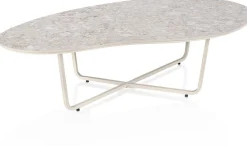Organische Salontafels-XOOON Rota Salontafel Terrazzo