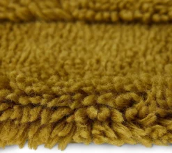 Vloerkleden|Wollen Vloerkleden-HKLIVING Round Woolen Rug Seaweed Vloerkleed Green