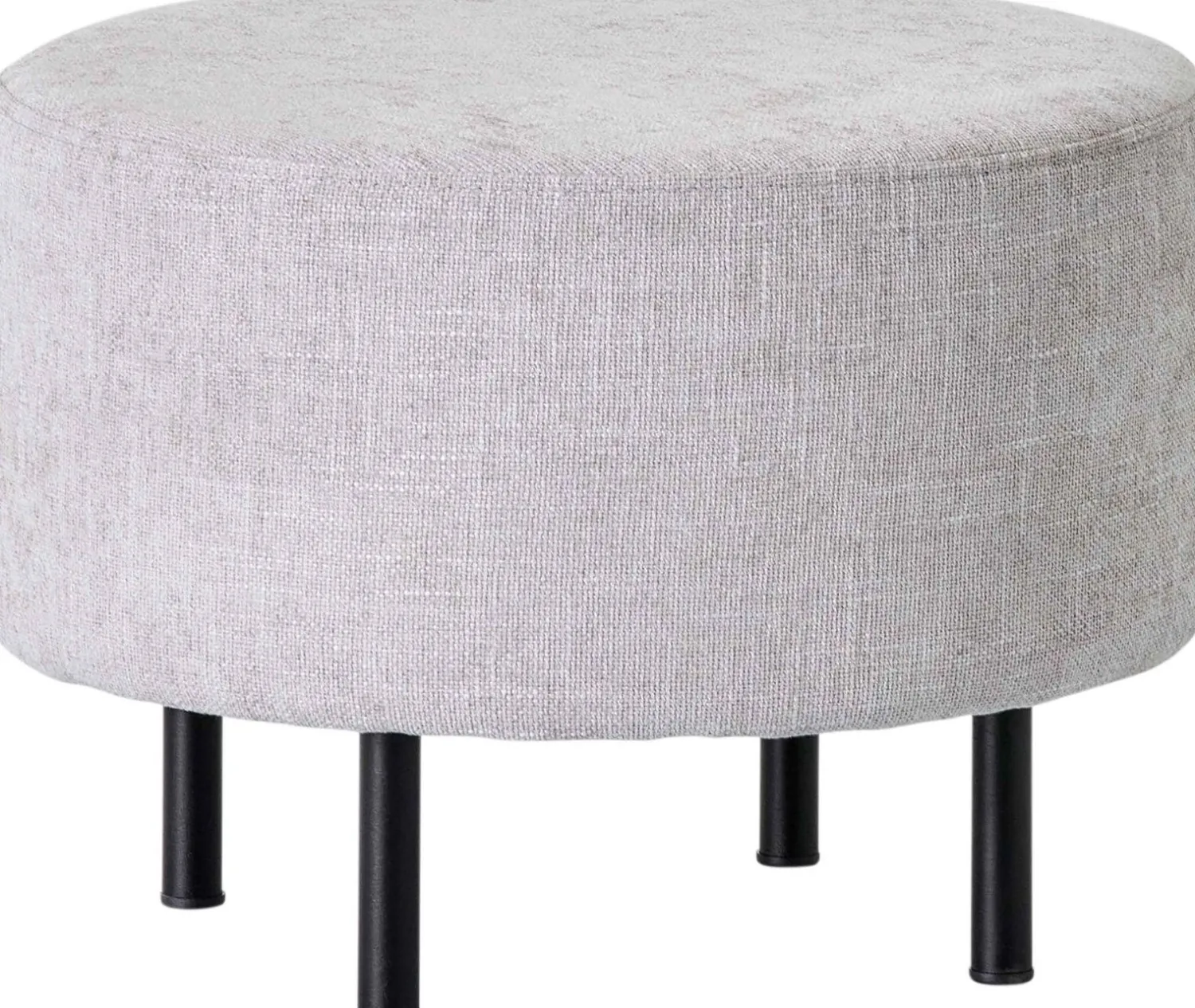 Hockers|Poefs-Montèl Rounds Hocker Silver