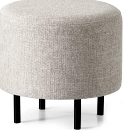 Hockers|Poefs-Montèl Rounds Hocker Silver