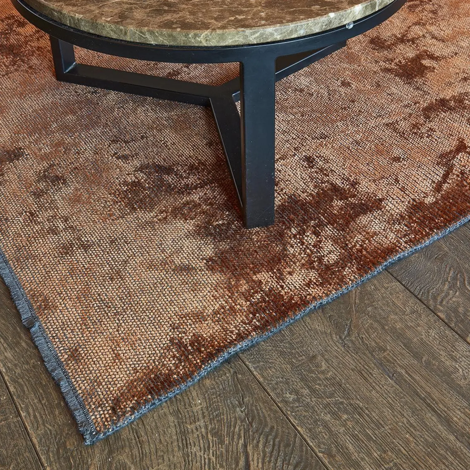 Vloerkleden|Rechthoekige Vloerkleden-Trendhopper Royce Vloerkleed Roest