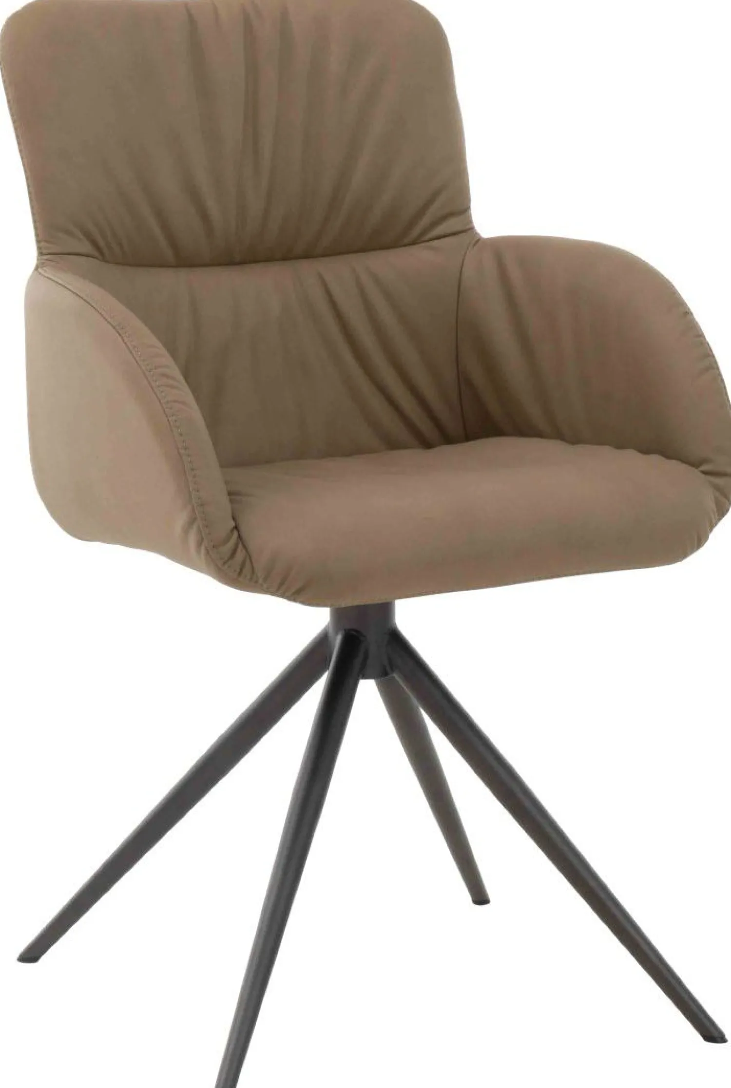 Eetkamerstoelen Met Armleuning-Bert Plantagie Ruby Eetkamerstoel Groen
