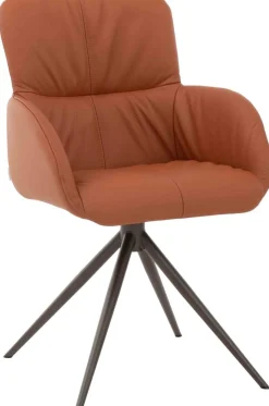 Eetkamerstoelen Met Armleuning-Bert Plantagie Ruby Eetkamerstoel Groen