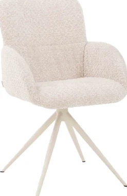 Eetkamerstoelen Met Armleuning-Bert Plantagie Ruby Eetkamerstoel Groen