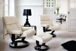 Relaxfauteuils-Stressless Ruby Relaxfauteuil + Hocker Jade Caramel