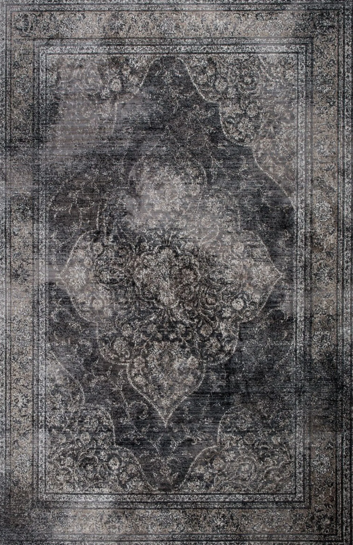 Vloerkleden-Dutchbone Rugged Vloerkleed DARK
