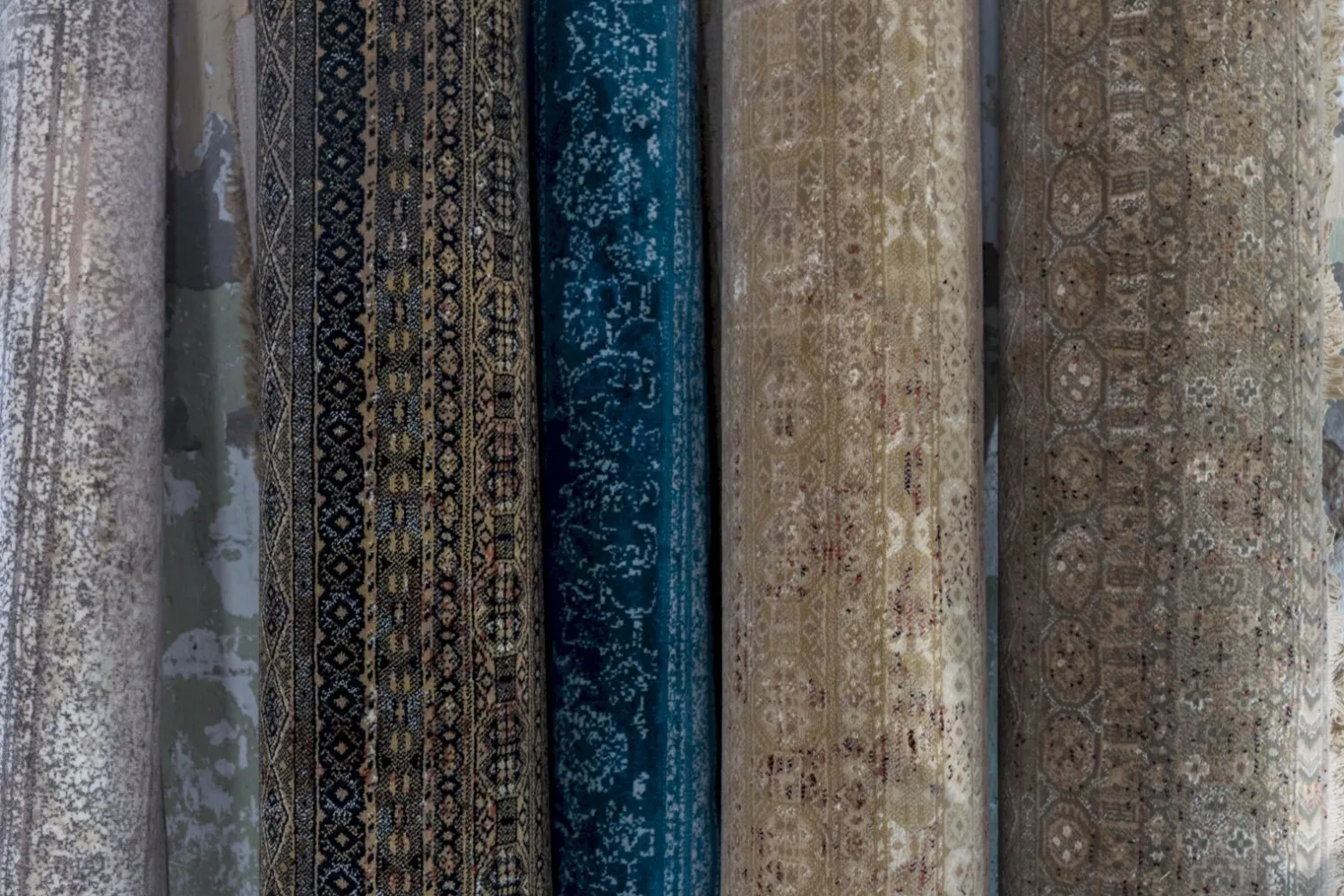 Vloerkleden-Dutchbone Rugged Vloerkleed Ocean