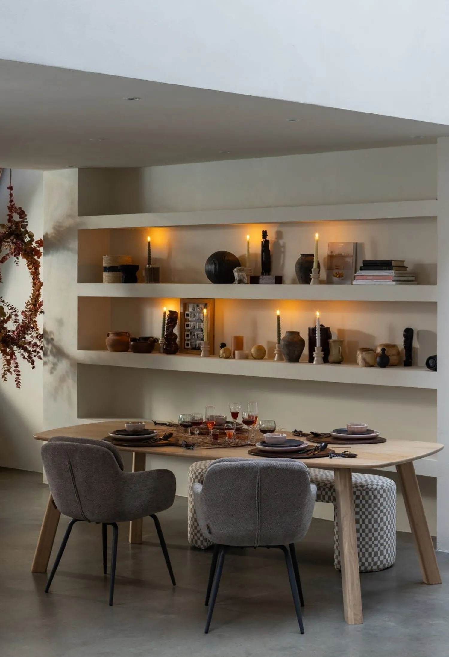 Eetkamerstoelen Met Armleuning-WOOOD Runa Eetkamerstoel Dark Sand