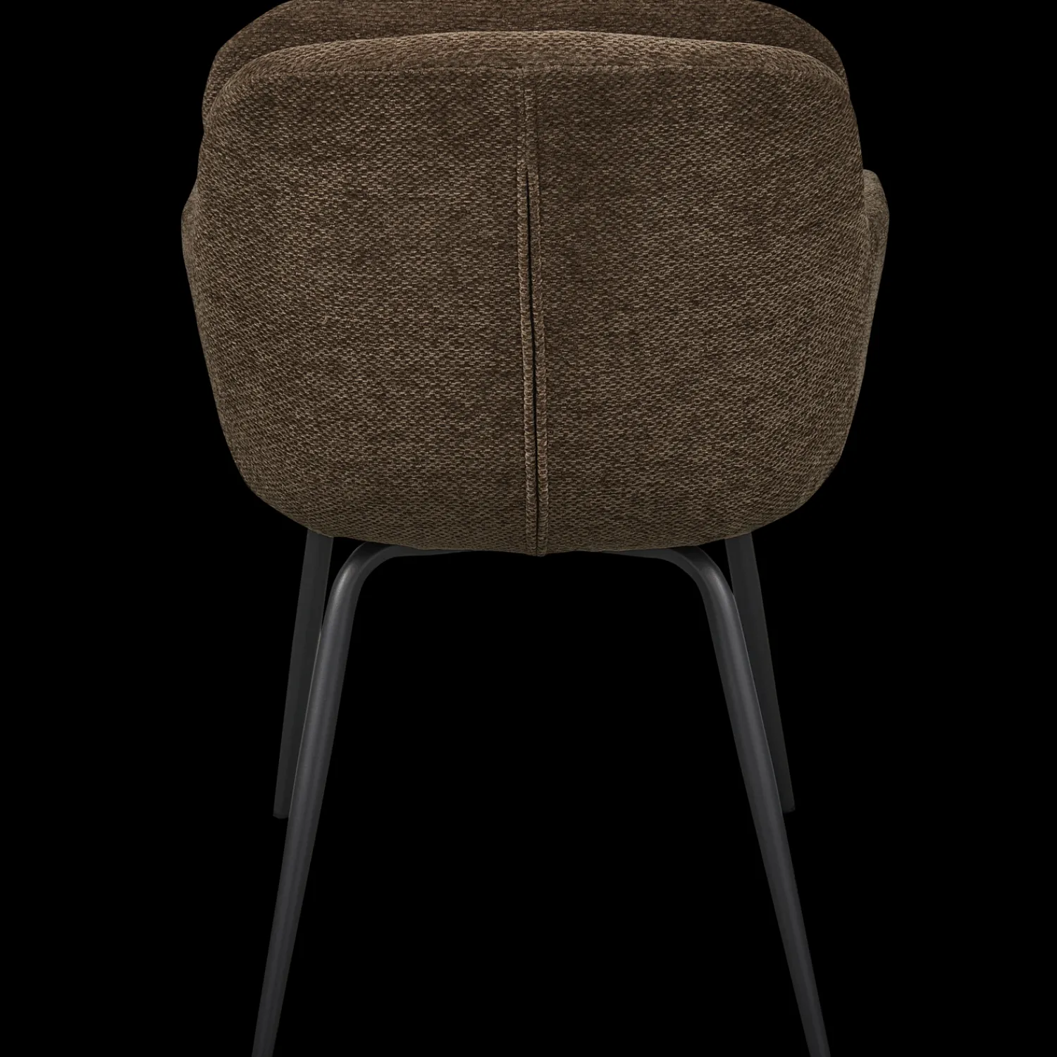 Eetkamerstoelen Met Armleuning-WOOOD Runa Eetkamerstoel Warm Brown