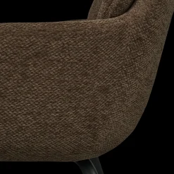 Eetkamerstoelen Met Armleuning-WOOOD Runa Eetkamerstoel Warm Brown