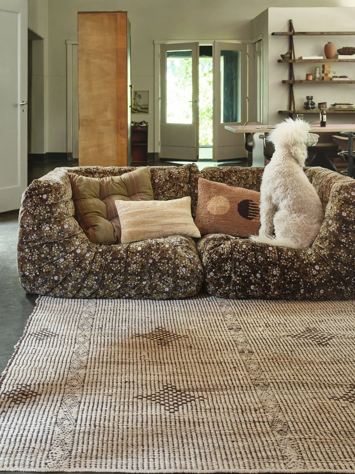 Vloerkleden-HKLIVING Vloerkleed Rustic