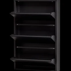 Opbergkasten|Opbergkasten-WOOOD Sabine Schoenenkast Black