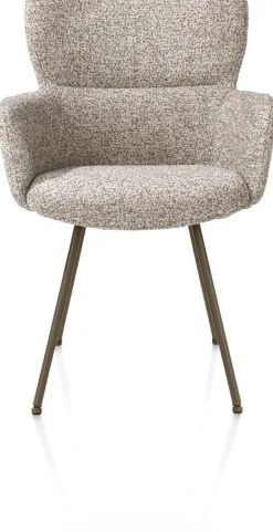 Eetkamerstoelen Met Armleuning-XOOON Sage Eetkamerstoel Koper