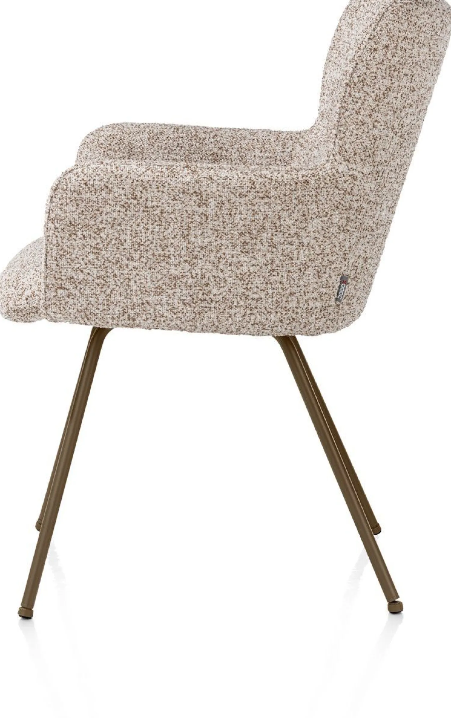 Eetkamerstoelen Met Armleuning-XOOON Sage Eetkamerstoel Koper