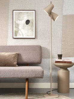 Moderne Vloerlampen|Vloerlampen-It's about RoMi Salamanca Vloerlamp Sand