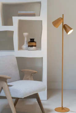 Moderne Vloerlampen|Vloerlampen-It's about RoMi Salamanca Vloerlamp Musterd