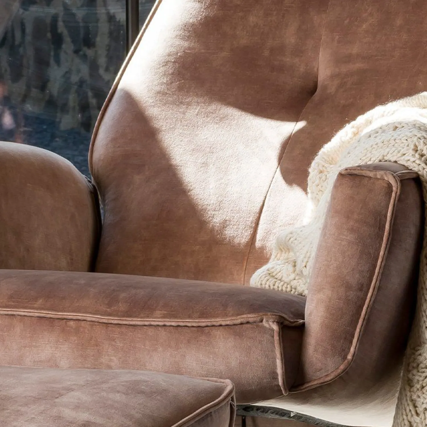 Relaxfauteuils-Henders en Hazel Salerno Relaxfauteuil Camel