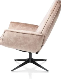 Relaxfauteuils-Henders en Hazel Salerno Relaxfauteuil Camel