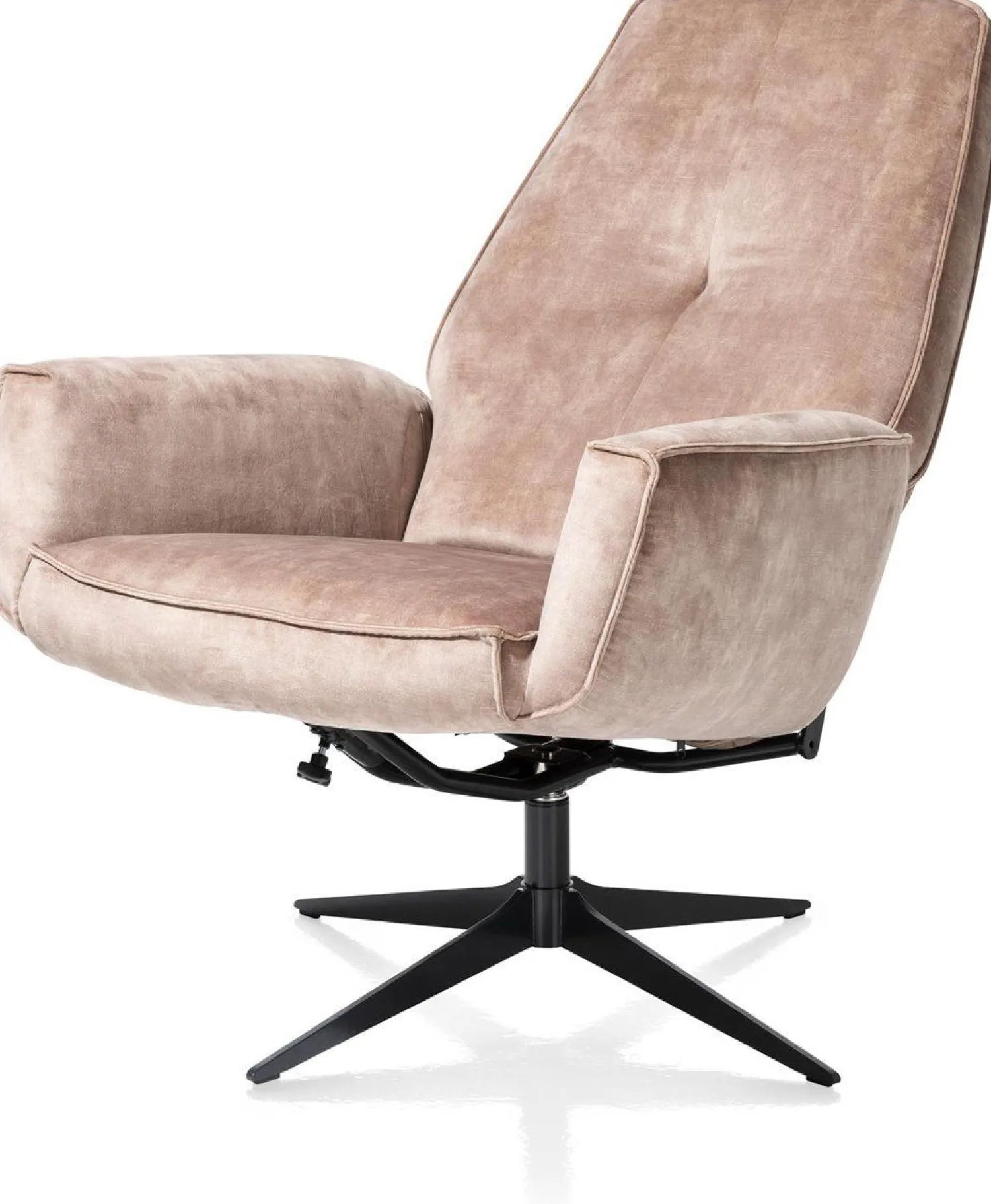 Relaxfauteuils-Henders en Hazel Salerno Relaxfauteuil Camel