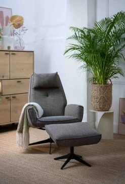 Relaxfauteuils-Henders en Hazel Salerno Relaxfauteuil Camel