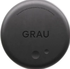 Snoerloze Tafellampen|Tafellampen-GRAU Salt Tafellamp Black
