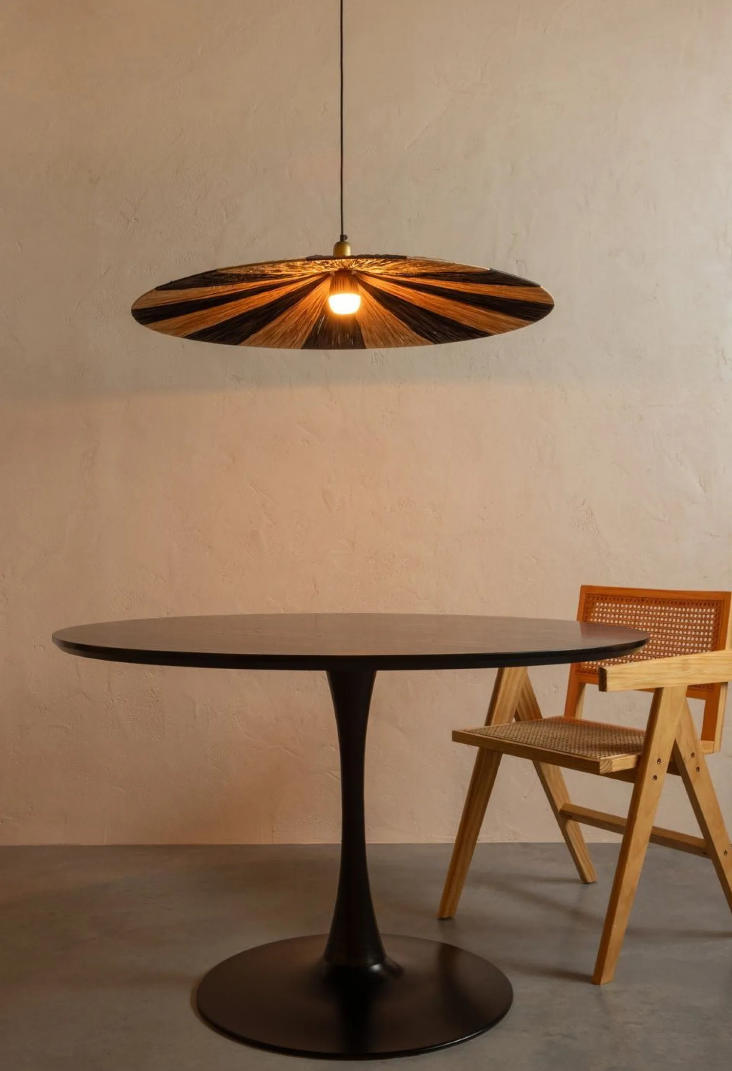 Ronde Eettafels-WOOOD Sammy Eettafel Black