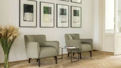 Design Fauteuils-Evidence Santosa Fauteuil Beige