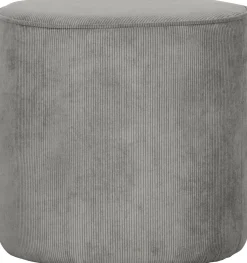 Poefjes & Krukjes-WOOOD Sara Hoog Poef Weathered Green