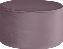 Poefjes & Krukjes-WOOOD Sara Laag Poef Warm Lilac