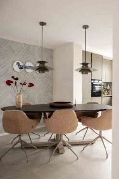 Organische Eettafels-Eijerkamp Collectie Scelta Eettafel Wenge