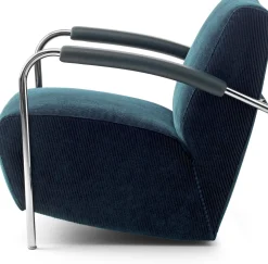 Leren Fauteuils|Design Fauteuils-Leolux Scylla Fauteuil Black
