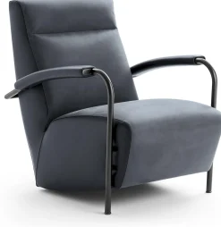 Design Fauteuils-Leolux Scylla Fauteuil Black