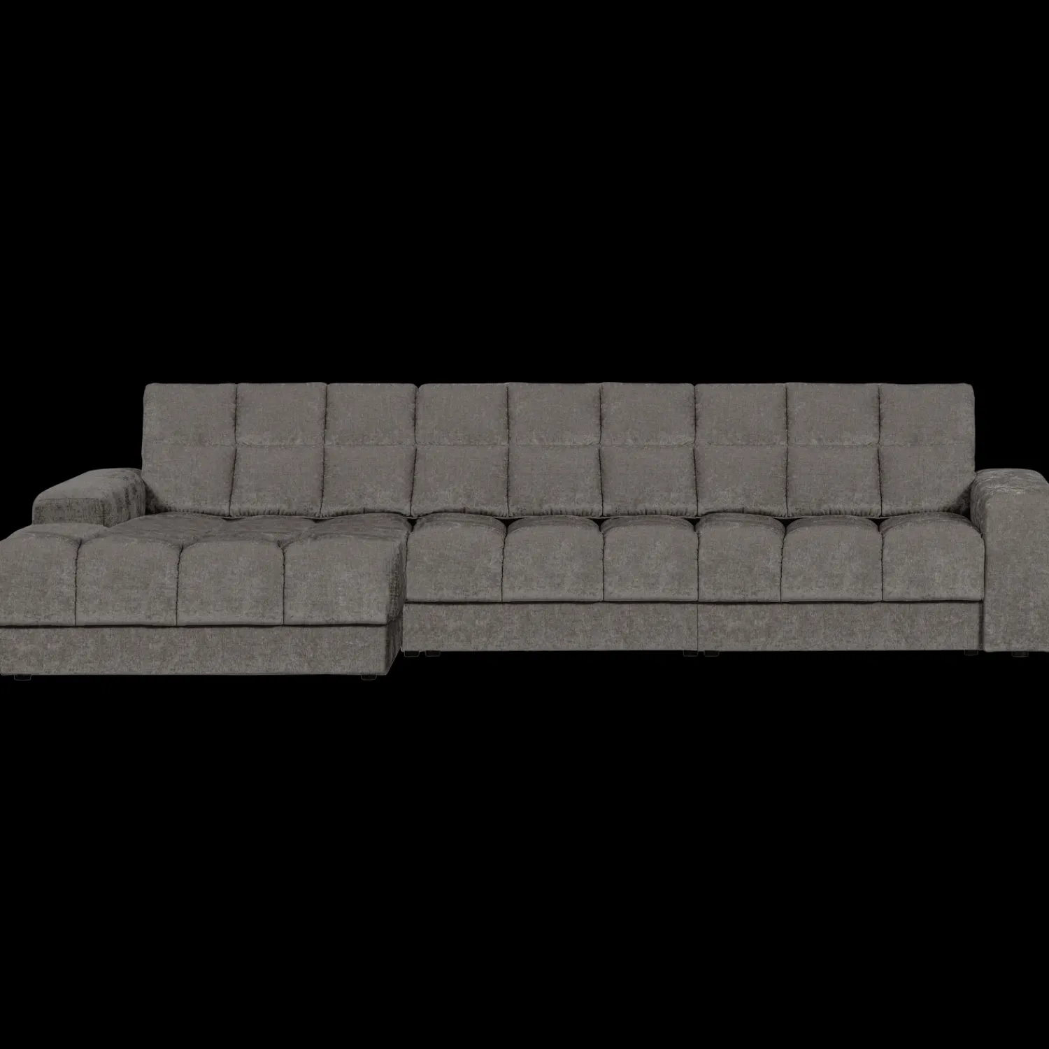 Hoekbanken-WOOOD Second Date Chaise Longue Mouse