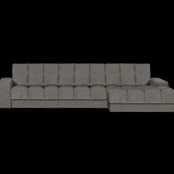 Hoekbanken-WOOOD Second Date Chaise Longue Anthracite