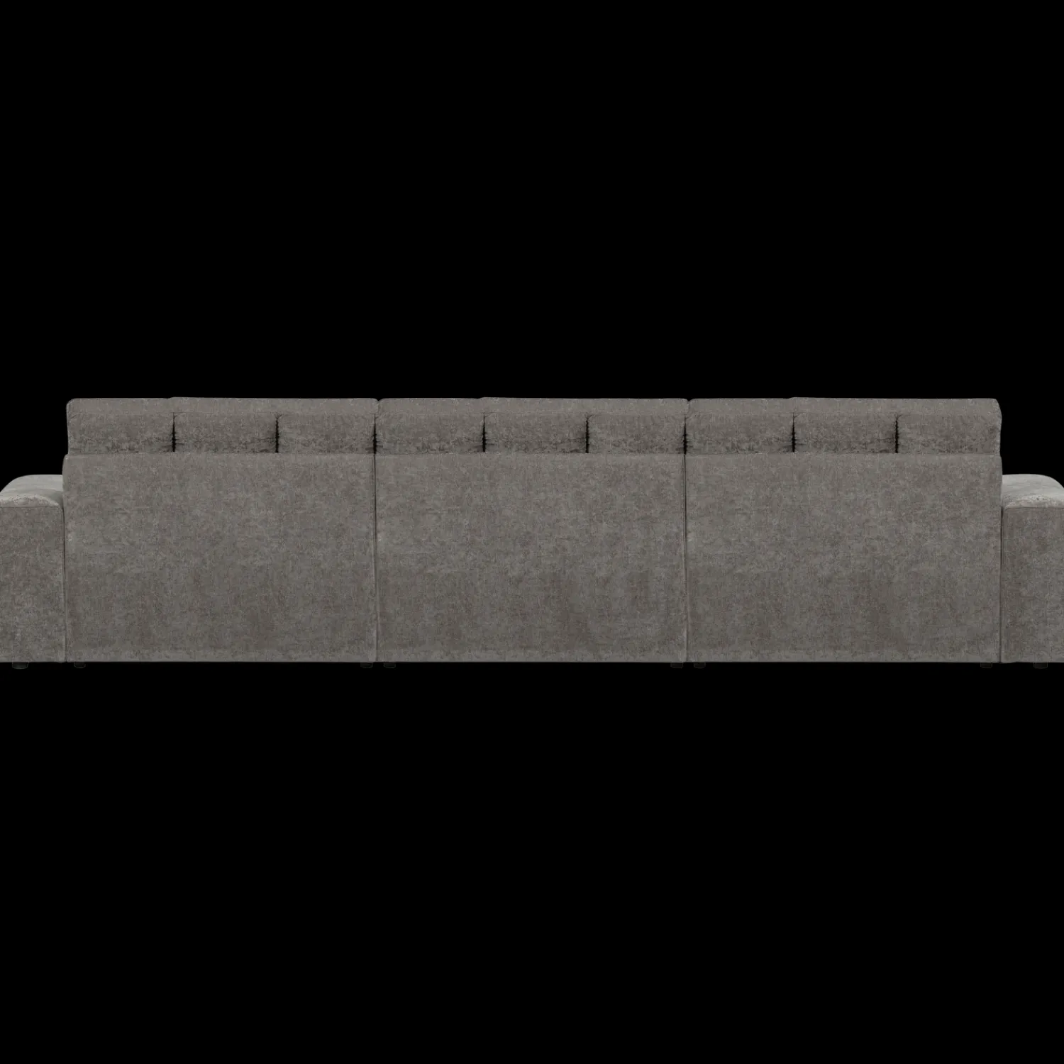 Hoekbanken-WOOOD Second Date Chaise Longue Anthracite