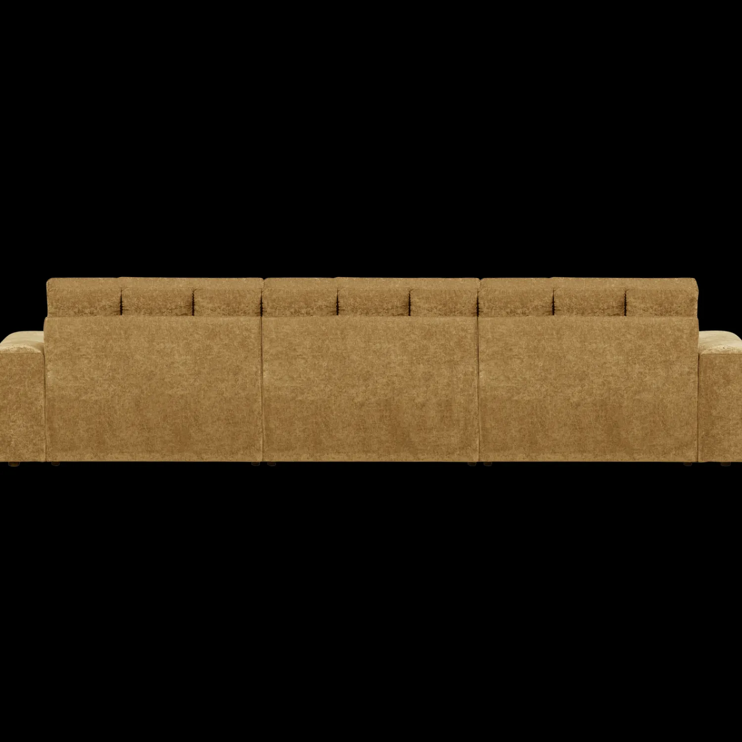 Hoekbanken-WOOOD Second Date Chaise Longue Gold