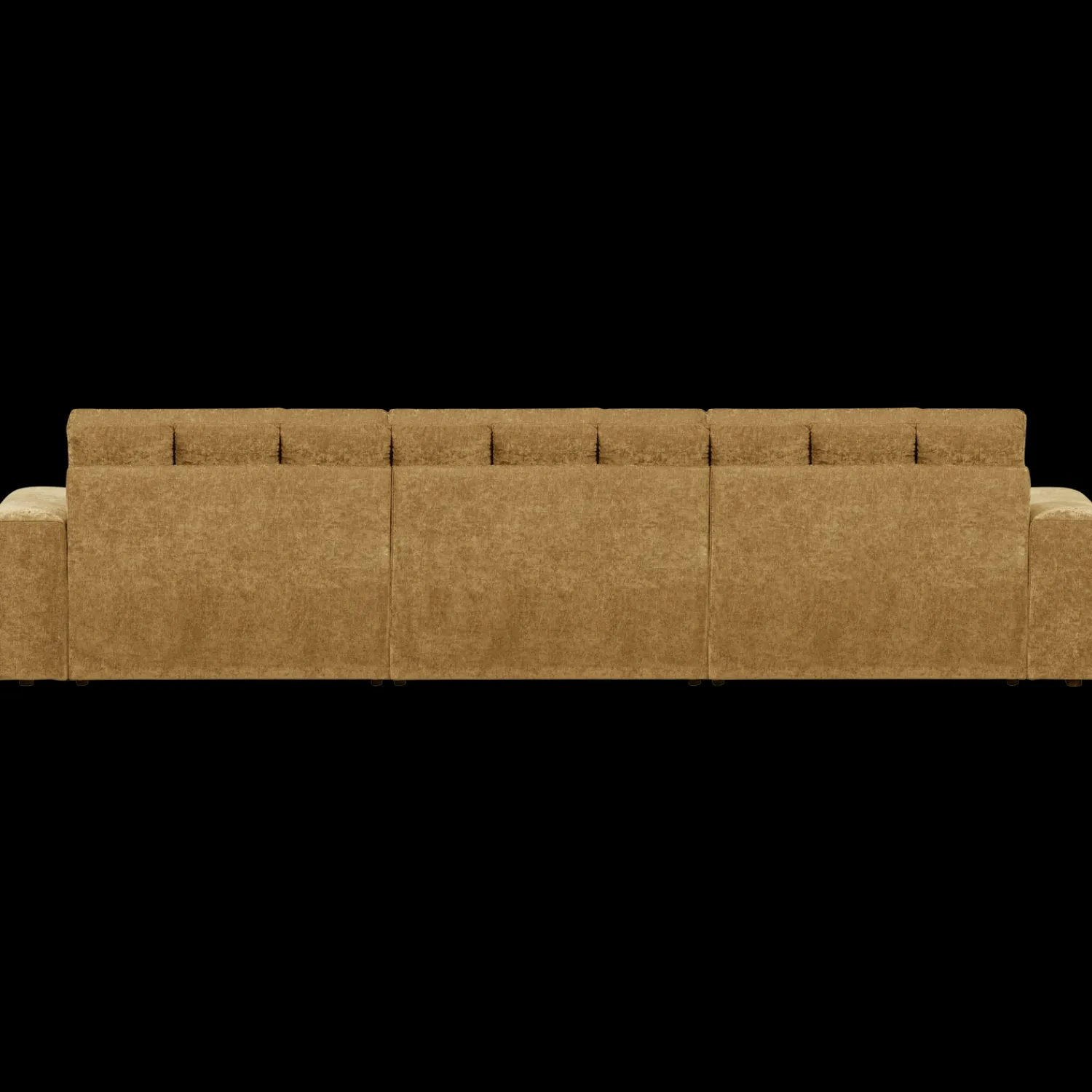 Hoekbanken-WOOOD Second Date Chaise Longue Gold
