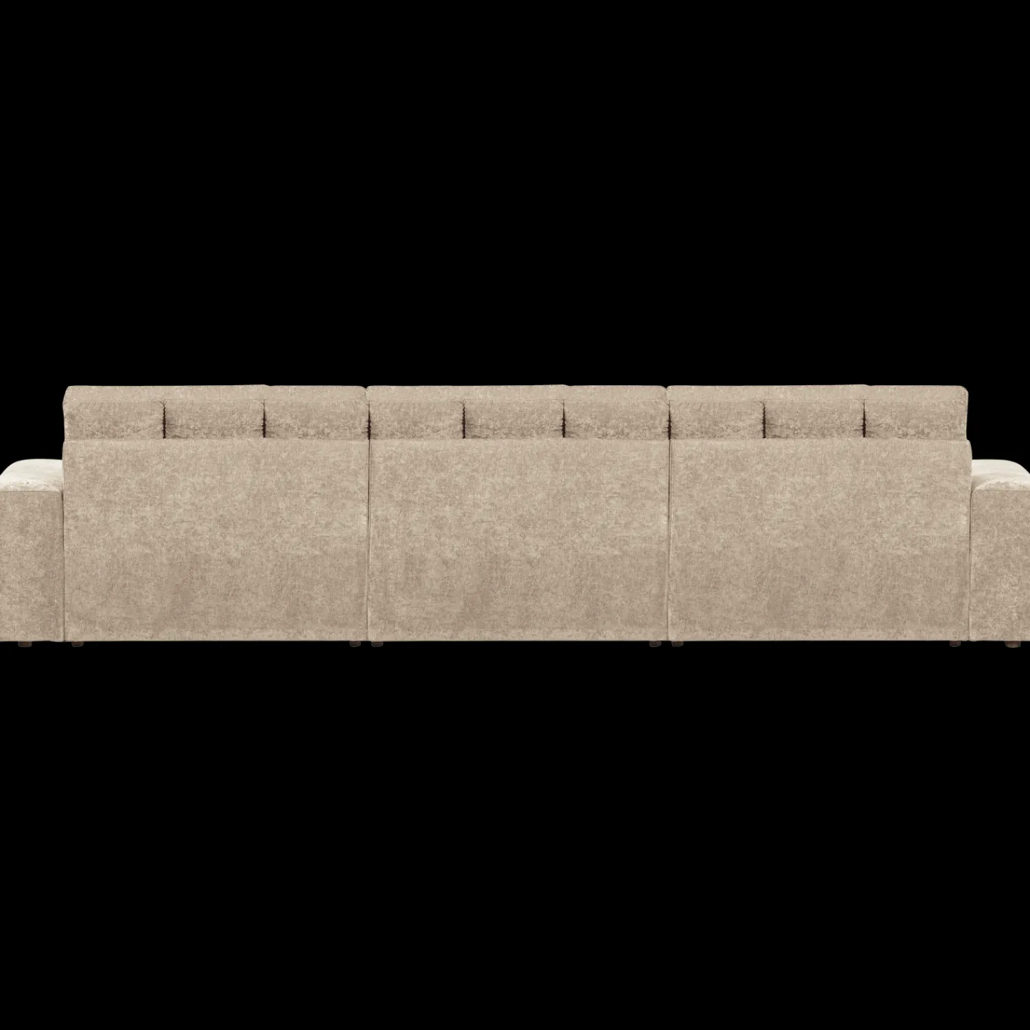 Hoekbanken-WOOOD Second Date Chaise Longue Nougat